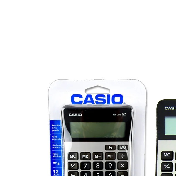 CALCULADORA ESCRIT. CASIO MX-120S120B 12DIG. E.10 C.100